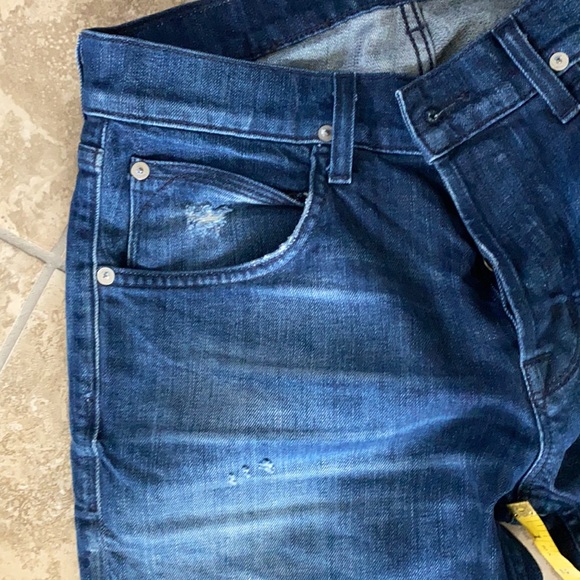 Men’s Hudson Blake Slim Straight Distressed Jeans Size 31 - Picture 10 of 10